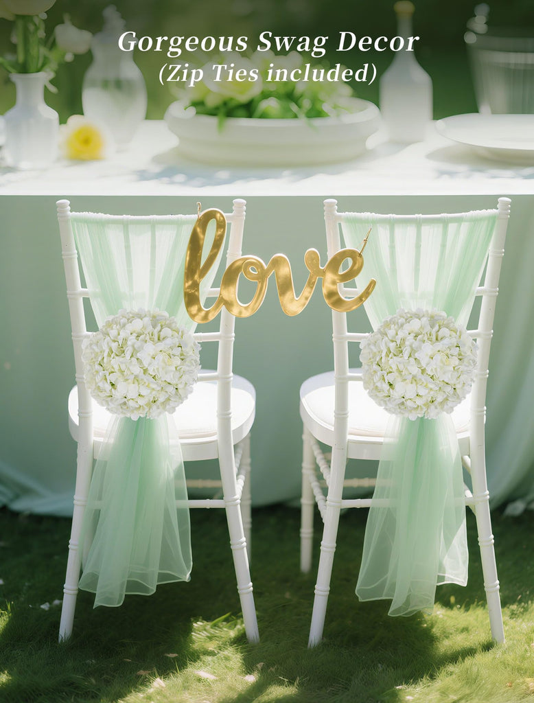 Fake Flower Ball Centerpieces for Wedding, 10 Pcs, White