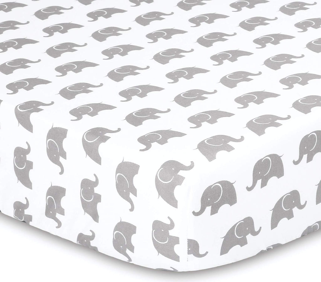 3 Piece Baby Crib Bedding Set for Boys & Girls - Newborn, Infant & Toddler Nursery Bed Set Decor with Fitted Crib