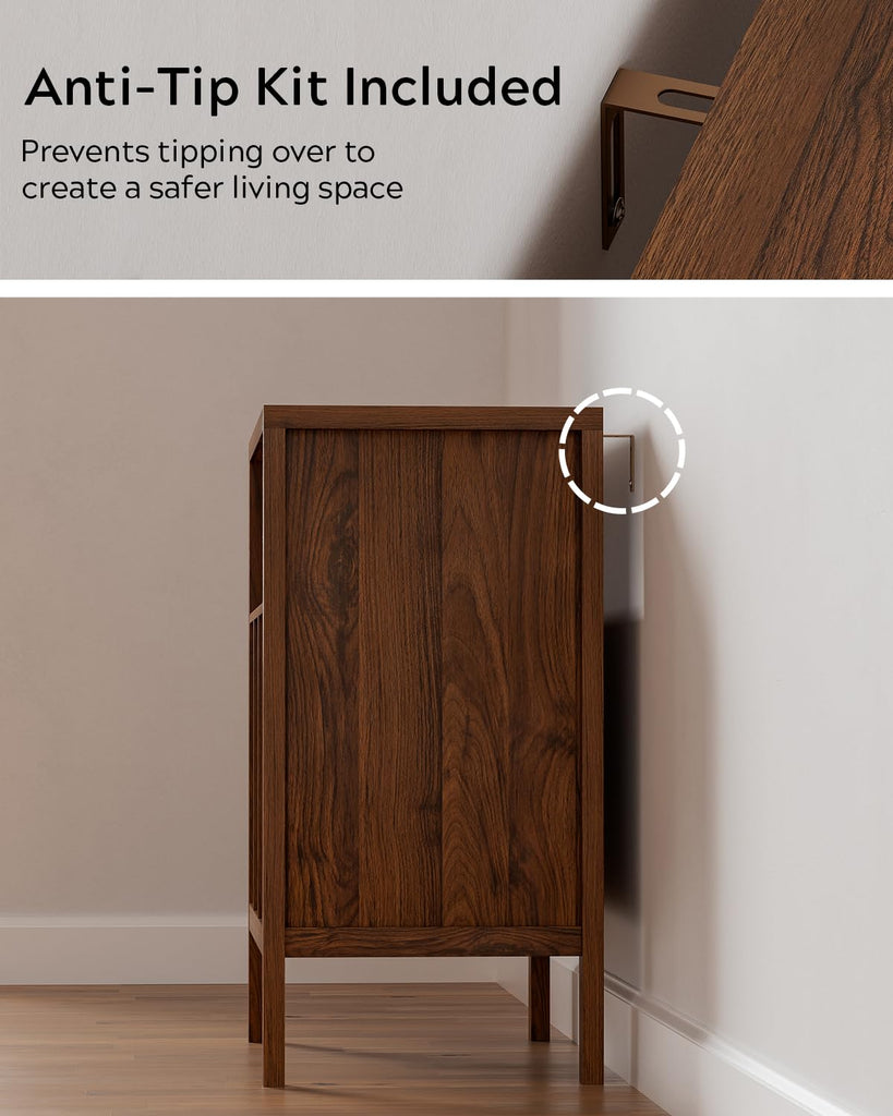 Record Player Stand Set of 2 with Vinyl Record Storage Holds up to 180 Albums, Large Turntable Stand Dispaly Table