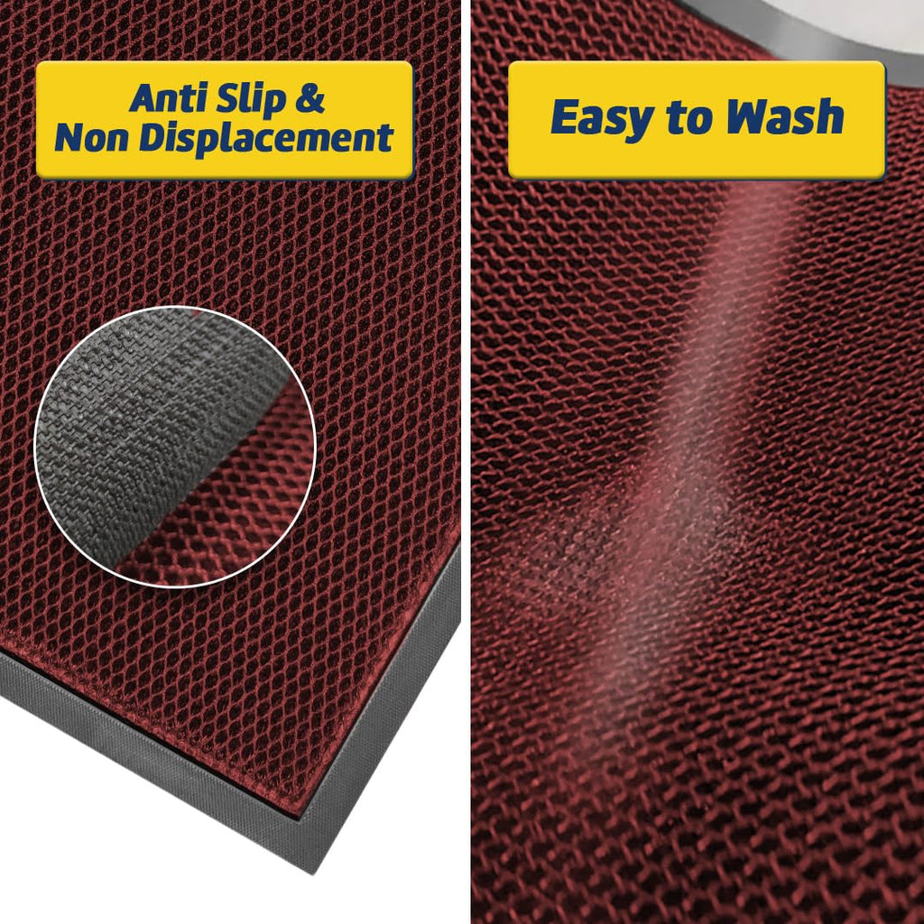 Meshy MatTM Door Mat Heavy-Duty Quick-Dry Floor Mat, Sand & Dirt Trapper for Indoor & Outdoor, Ideal for Entrance