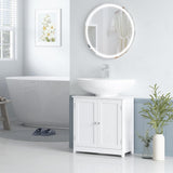 23.5" Pedestal Sink Storage Cabinet