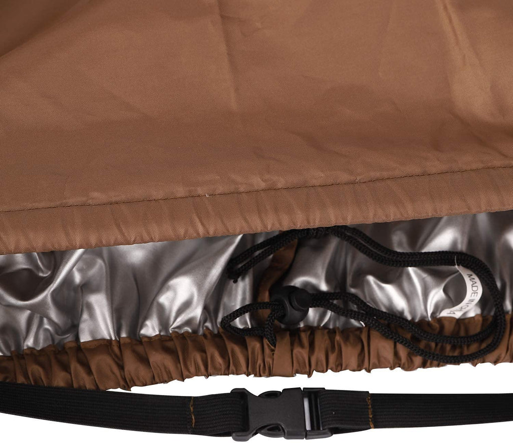 Chiminea Covers Waterproof, Protective Fire Pit Heater Cover, Outdoor Patio Chiminea Covers, Durable Cover for Clay