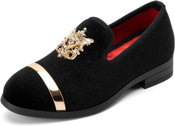 Boy's Loafers Slip-On Dress Shoes Dress Formal Tuxedo Shoes