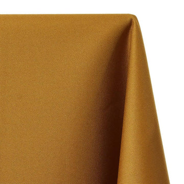 Waterproof Canvas Fabric 600D Heavy Duty Polyester Sewing Upholstery w/PVC Backing - Bronze (10 Yards)
