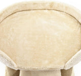 Multi-Platform Cat Tree with Scratching Post for Indoor Cats up to 25lbs, 18 x 14 x 22 Inches, Beige