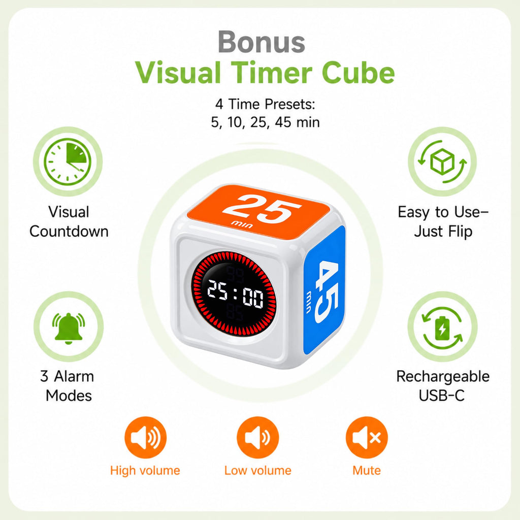 Wobble Stool for Kids Ages 7-12 - Adjustable Height Wobble Stool - Classroom Seating with Soft Easy-to-Clean Fabric