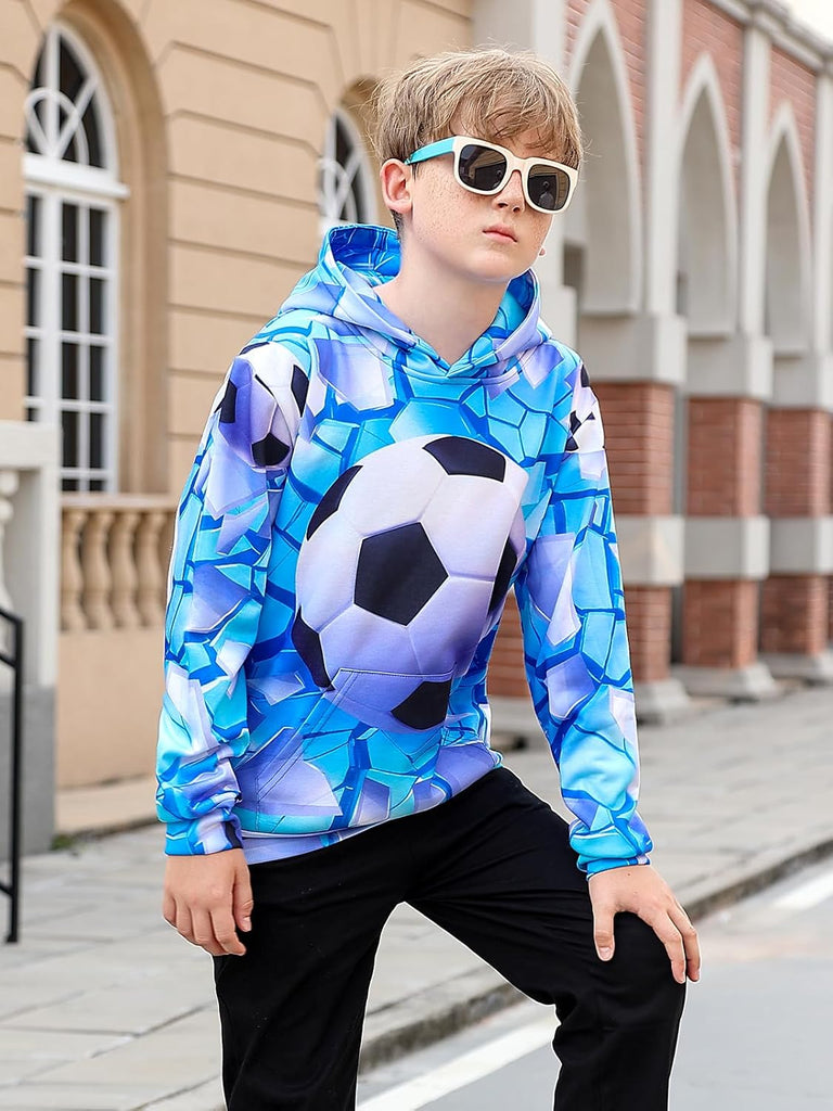 Boys Hoodies Kids 3D Graphic Pullover