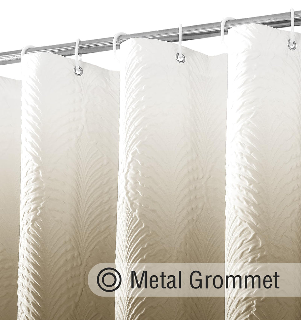 Ombre Brown, Farmhouse Bath Curtain 72x72