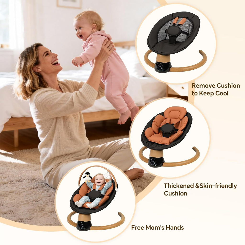 Swings for Infants, Electric Portable Baby Swing