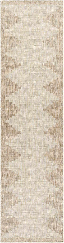 Eris Outdoor Area Rug - Outside Porch Patio Rug Carpet - No Pile Rug - Waterproof Rug - Geometric - 