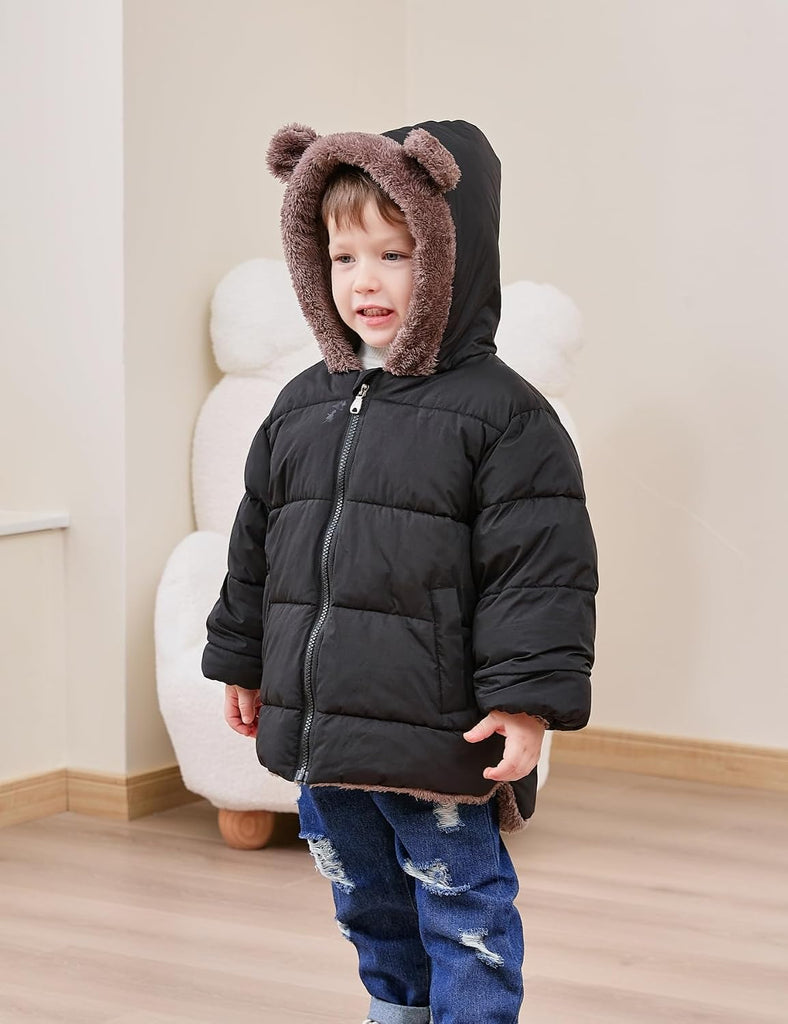 6M- Baby Toddler Winter Coat Boys Girls Puffer Jacket with Hood
