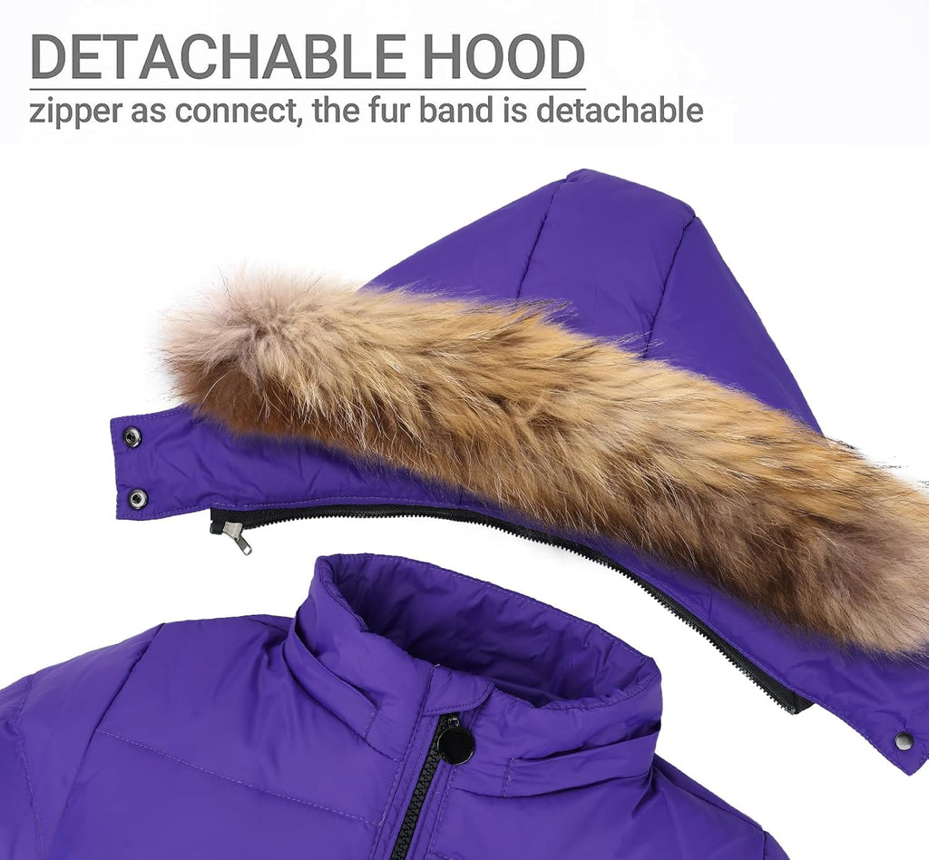 Kids Piece Snowsuit Puffer Jacket and Snow Pants