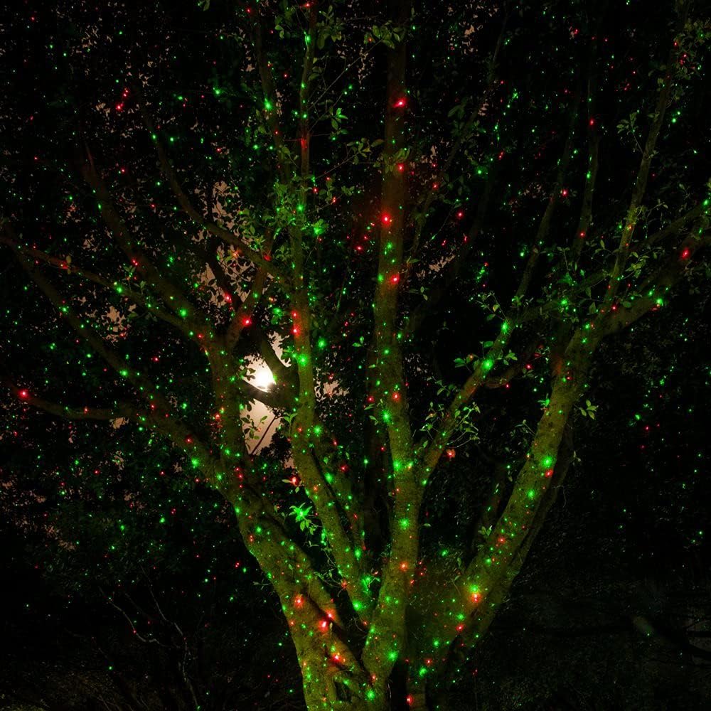 Garden Lights Moving Laser Christmas Lights Star Projector and Garden
