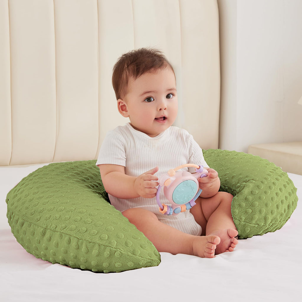 Nursing Pillow for Bottle and Breastfeeding, Ergonomic Comfort
