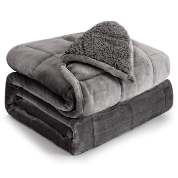 Weighted Blanket 15 lbs Queen Size for Adults 60x80 inches Soft