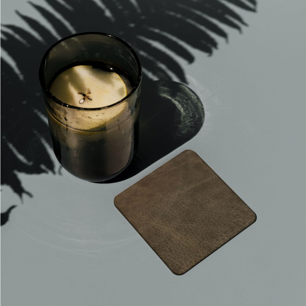 Faux Leather Upholstery Fabric, Thick Durable Synthetic Leather Vinyl, Soft Touch Distressed DIY and Craft Material