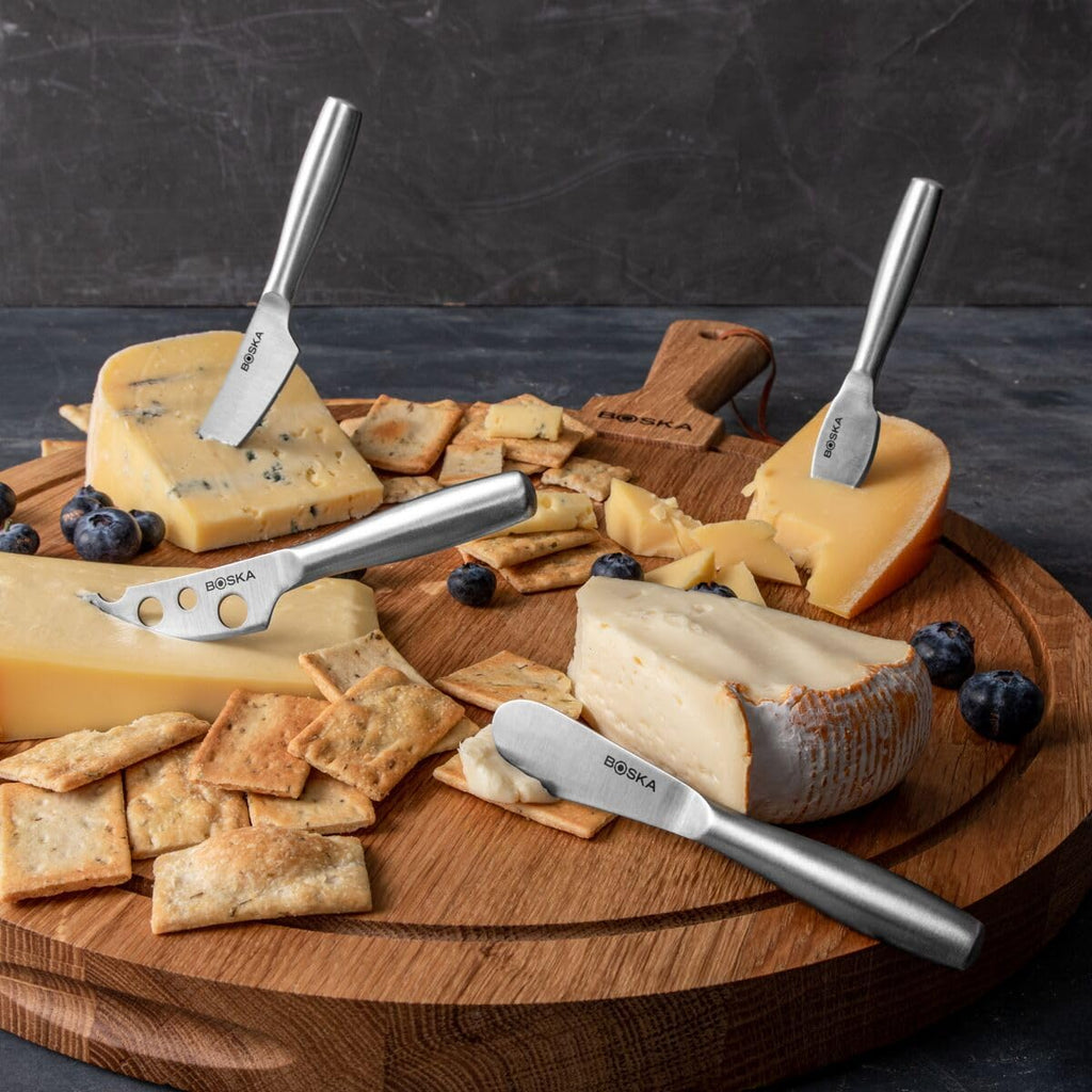 Cheese Knife Set Mini Copenhagen - 4 Stainless Steel Cheese Knives
