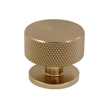 1-1/4" Champagne Bronze Round Cabinet Knobs 10 Pack