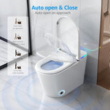 Smart Toilet with Bidet Built In, Heated Seat, Warm Water Wash & Dryer