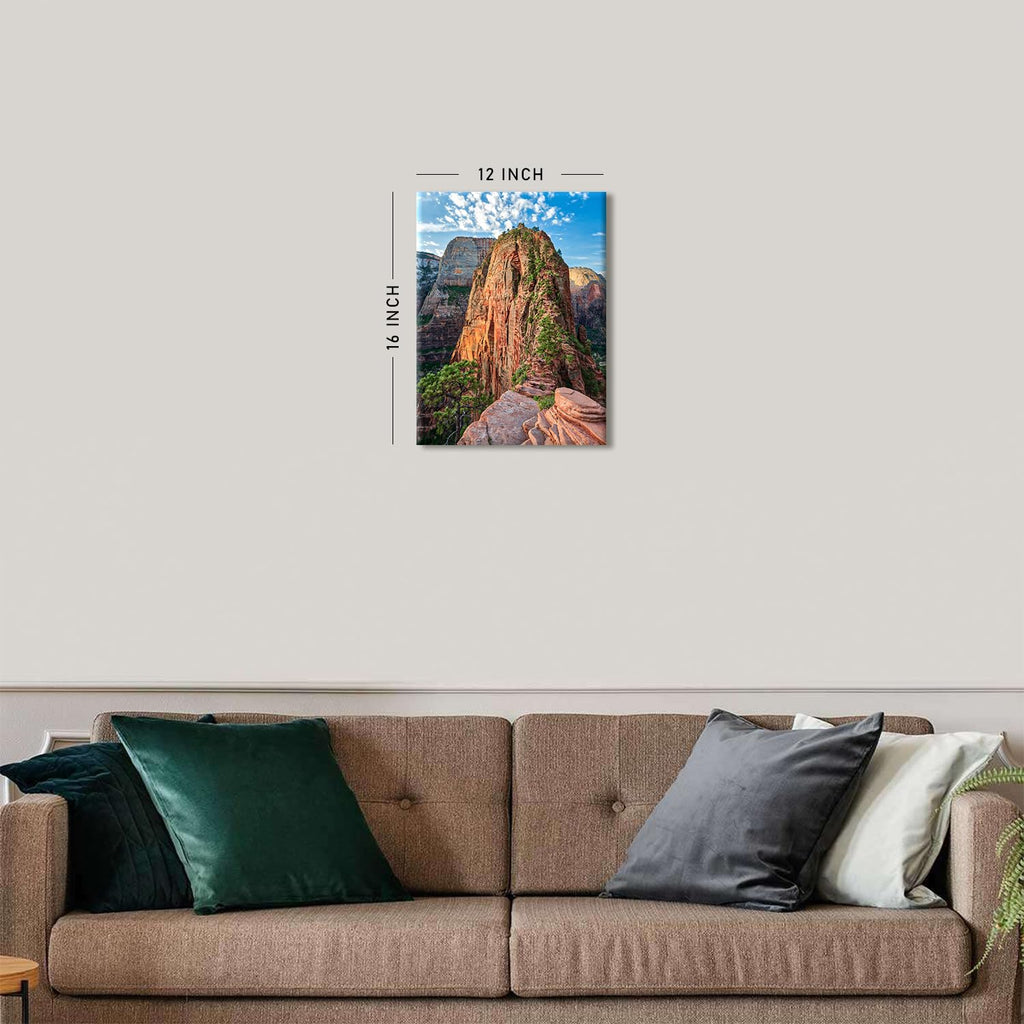 Zion National Park Wall Art Nature Mountain Landscape Wall Decor Angels Landing Canyon Posters Mountains Scenery