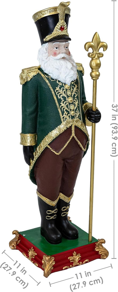 3ft Guardian of the North Pole, Santa Christmas Nutcracker Statue