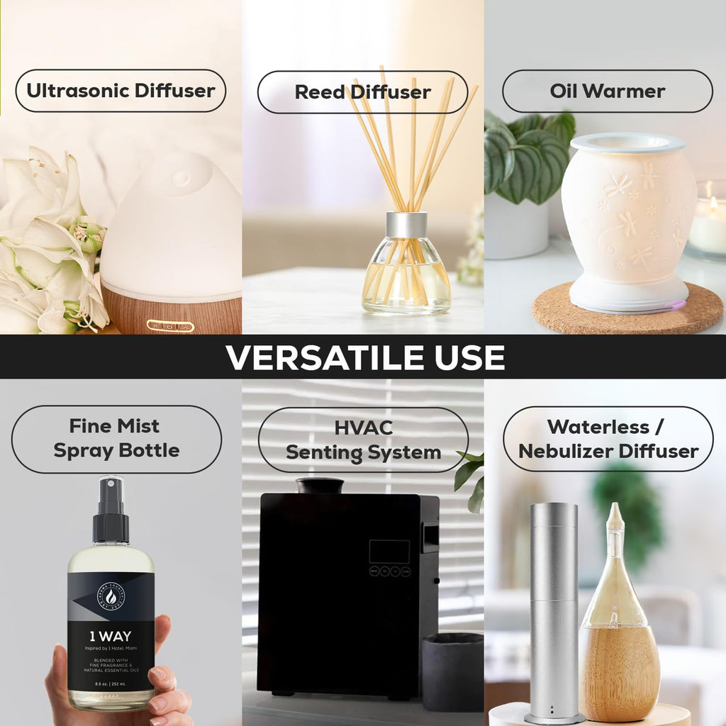 1 Way Luxury Hotel Scent Diffuser Oil Refill, 8.5 Fl Oz