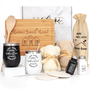 Housewarming Gifts New Home(11 Pcs), House Warming Gift Baskets for Women