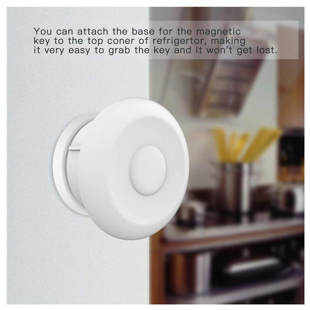 20 Pack Child Safety Magnetic Cabinet Locks, Baby Drawers Latches