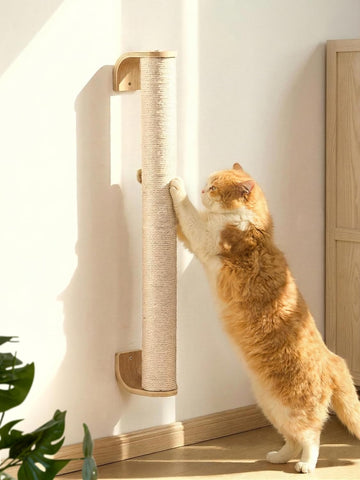 Cat Wall Scratcher, 28" Kitten Scratching Post