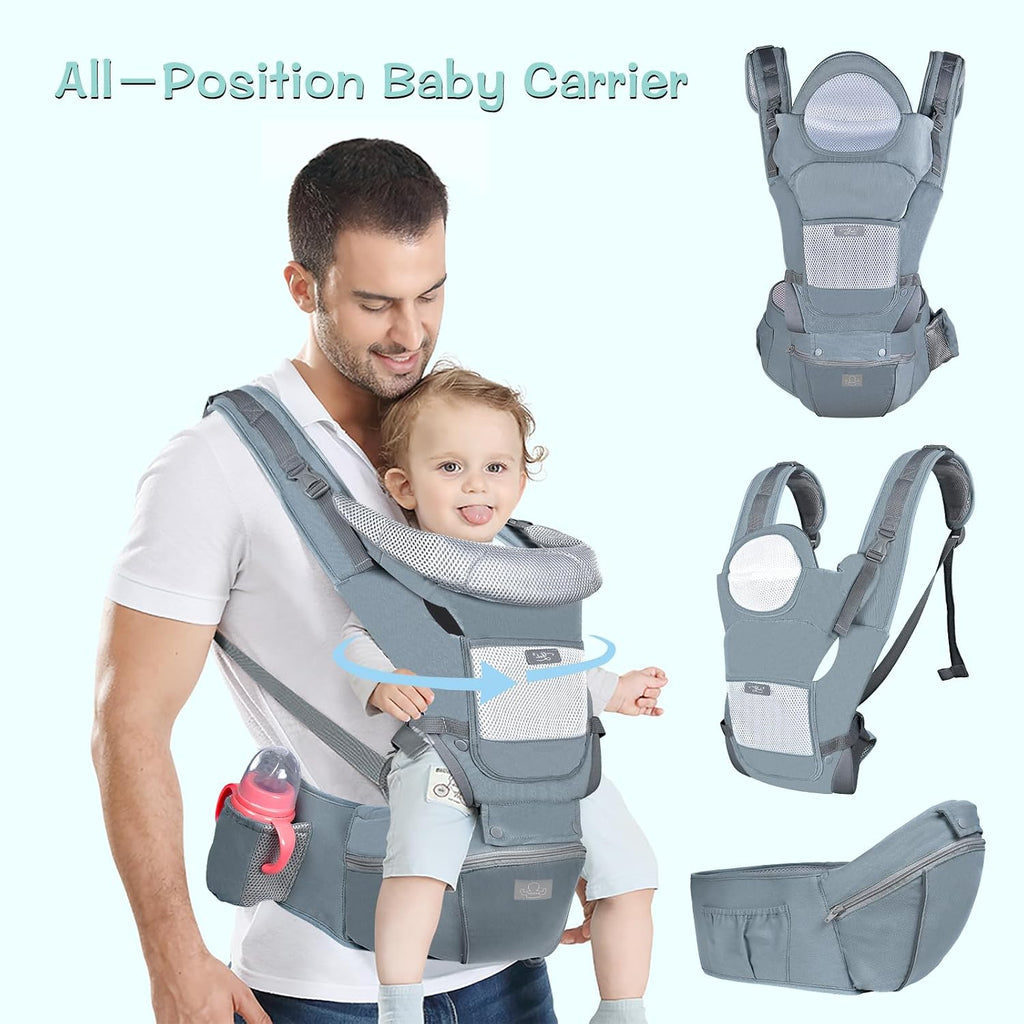 Carrier Ergonomic Infant Carrier, Baby Hip Seat for 7-33lbs