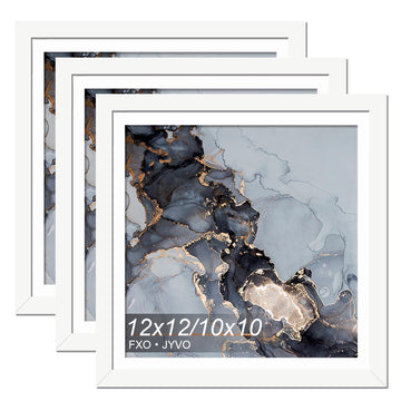 12 x 12 Frame Set of 3 Display Diamond Art Painting 30x30cm with 10x10 Mat