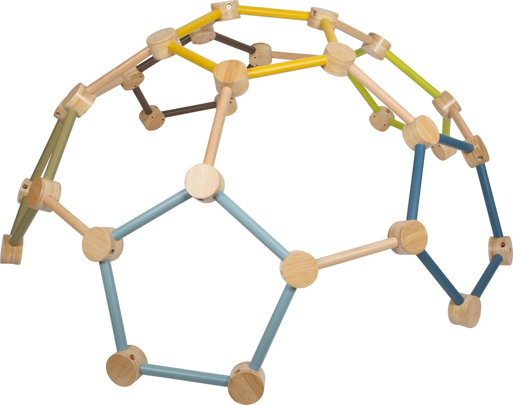 Adventure Climbing Dome, Versatile Climber Made of Durable Wood, for Children from 2 Years, 12487, Multicoloured