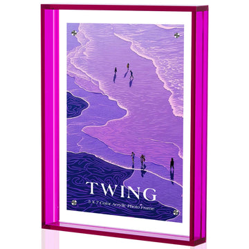5x7 Picture Frame Acrylic Magnetic Wall Mounting/Self Standing Frame
