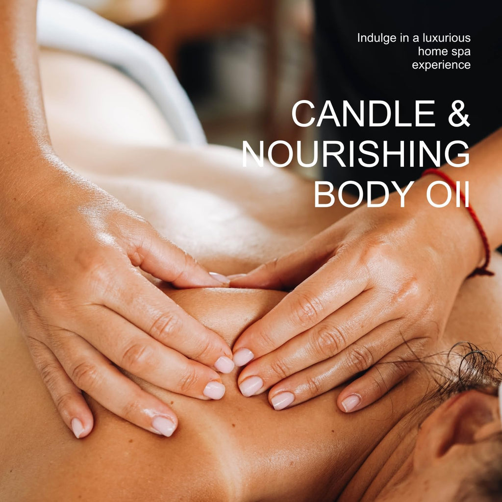 Massage Candle, 1.77OZ, 3 Count, Cedar + Lavender + Peach