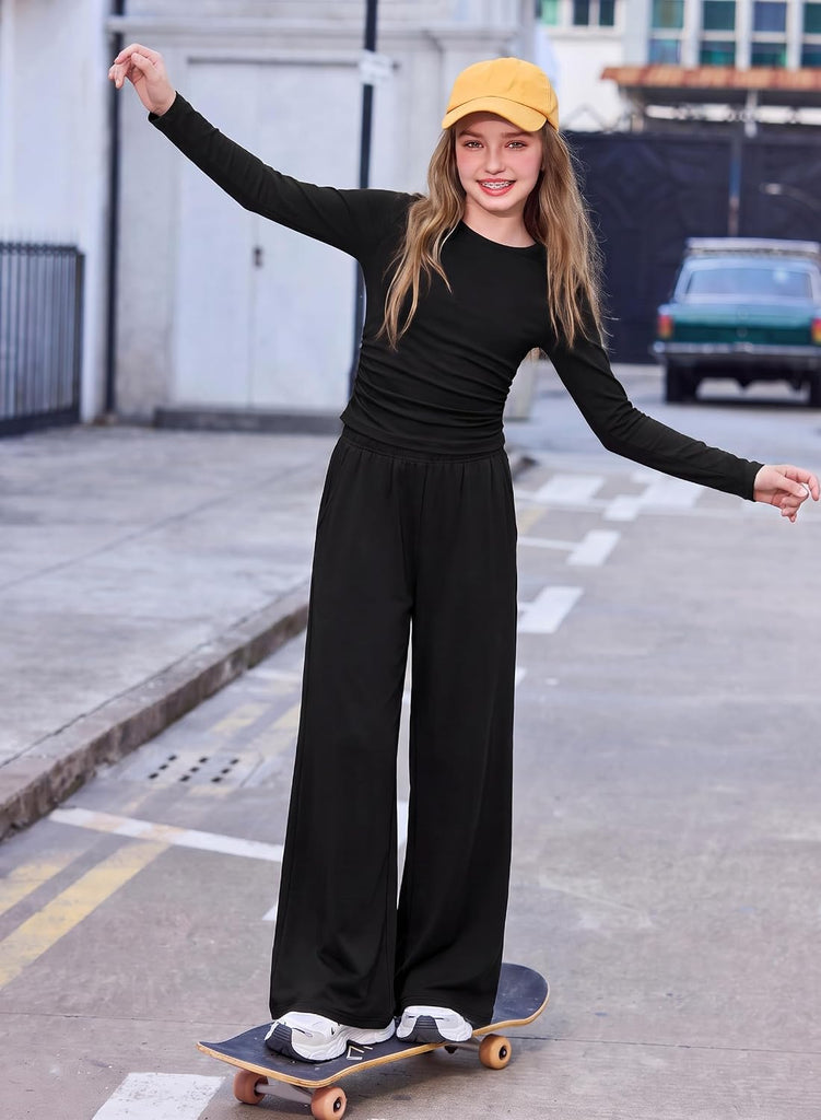 Girls 2 Piece Set Fall Outfits Lounge Sets