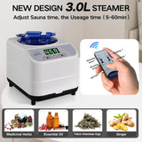 Sauna Box for Relaxation,Portable Steam Sauna for Body Relaxation,Portable Personal SPA Steam Tent with 3L /1500W