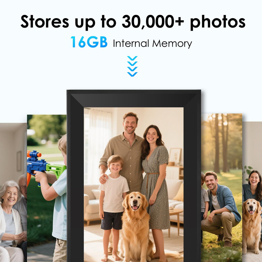 10.1 inch Smart WiFi Digital Picture Frame-Load from Phone Capability