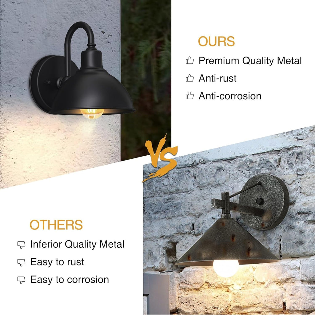 Barn Light Gooseneck Light- Small Farmhouse Outdoor Lighting
