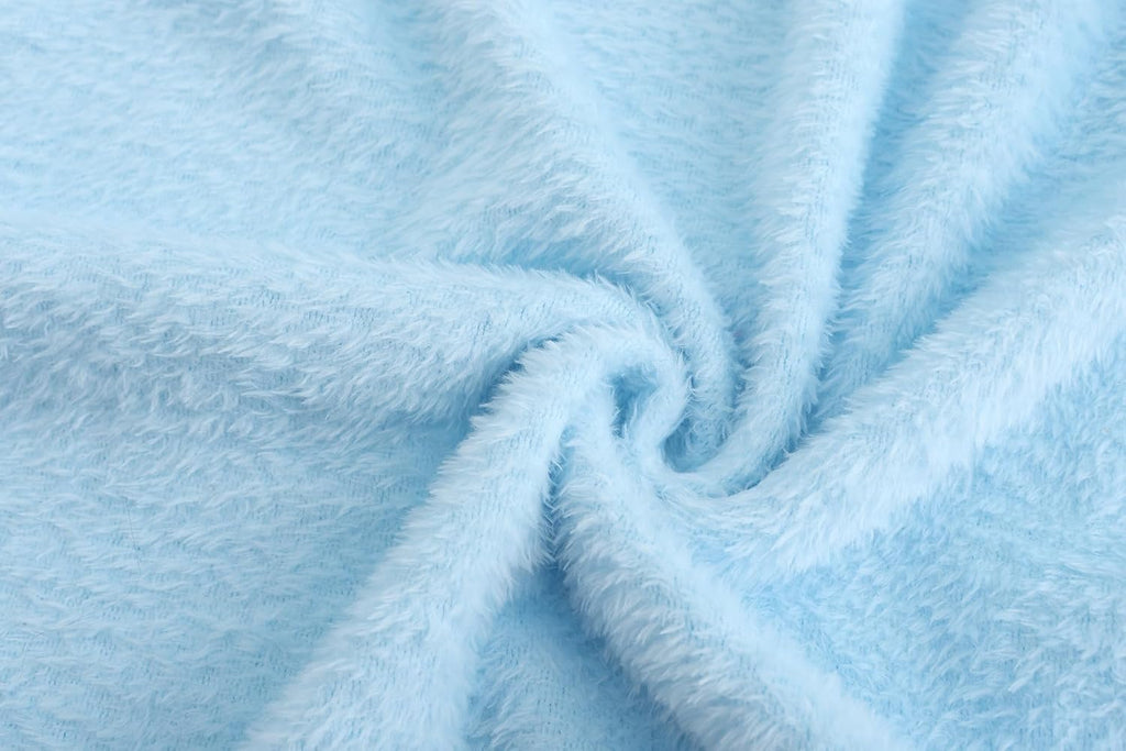 Boys Fleece Bathrobe Hooded Toddler Soft Fuzzy Robe for Kids