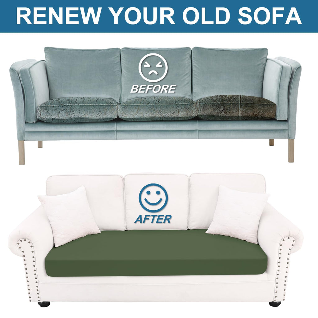 Couch Cushion Covers, Stretch Couch Covers for Sofa