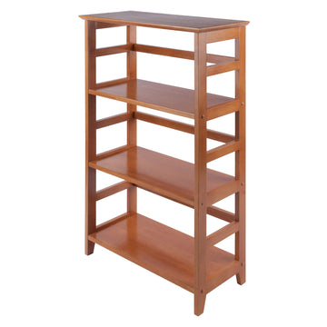 Studio 3-Tier Bookshelf, Honey Pine, 42"