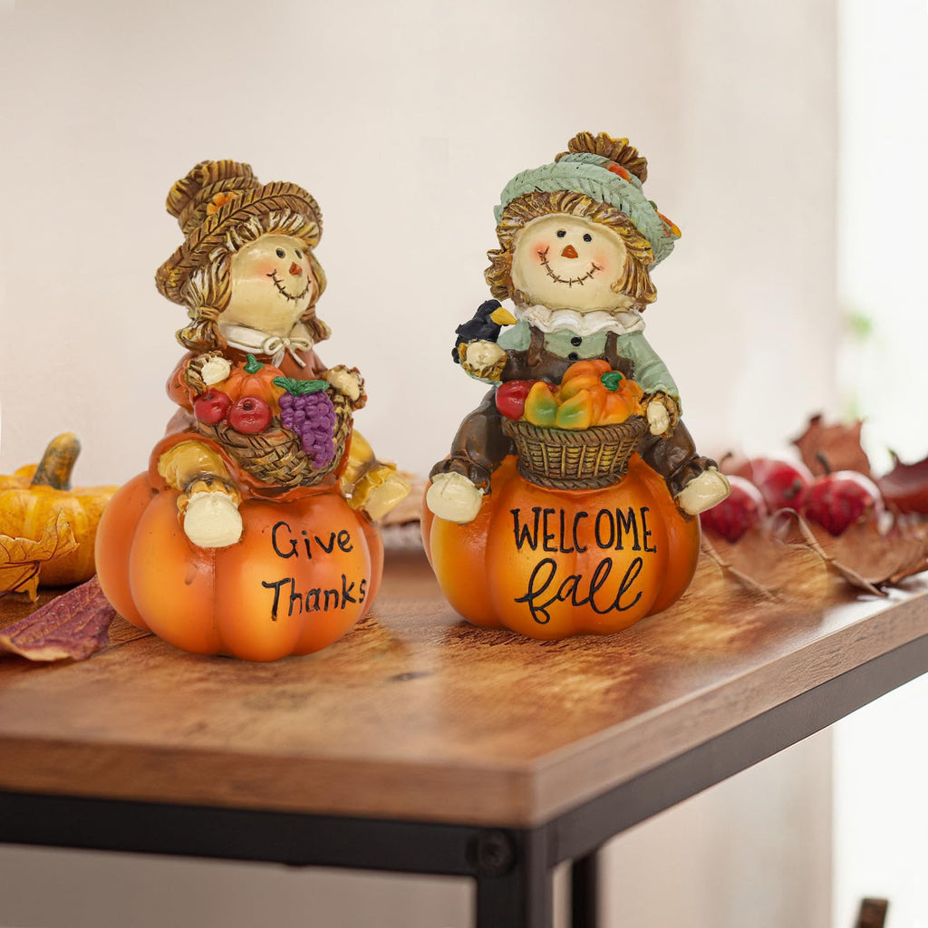 Thanksgiving Decorations, Harvest Decorations, Scarecrow for Garden Outside
