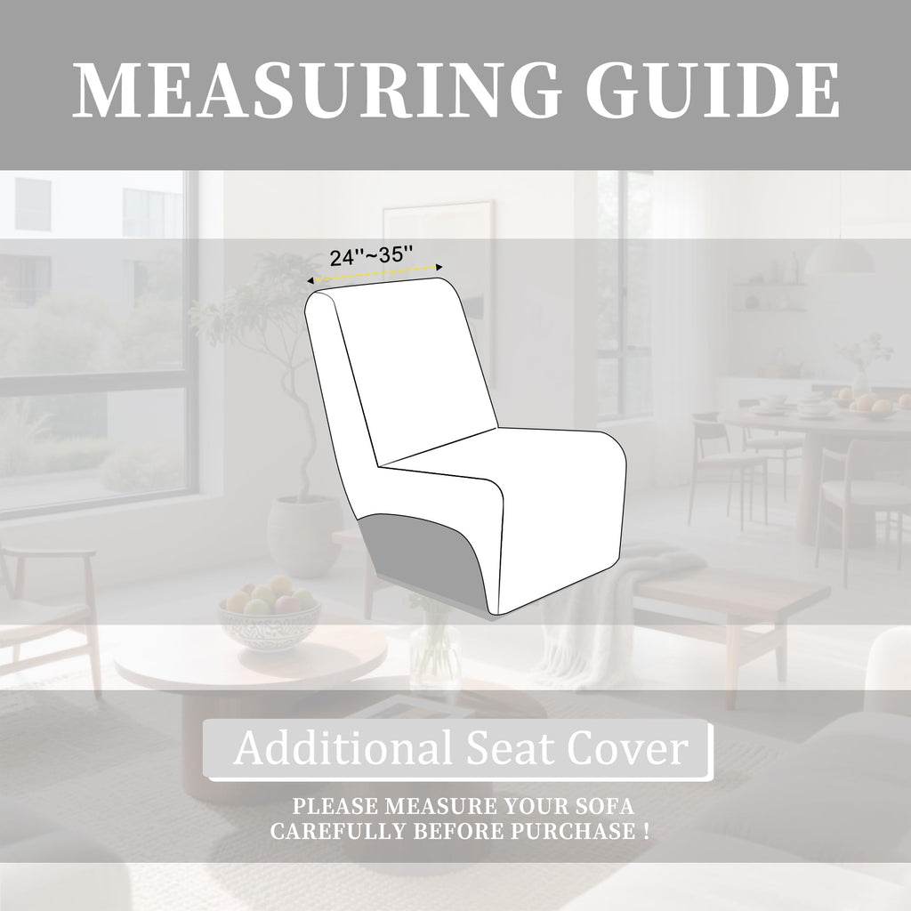 100% Waterproof Sectional Recliner Couch Covers for Reclining Couch L Shaped Corner Sectional Sofa Cover Jacquard