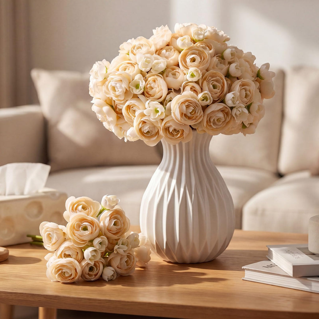 48 Pcs Ranunculus, Champagne