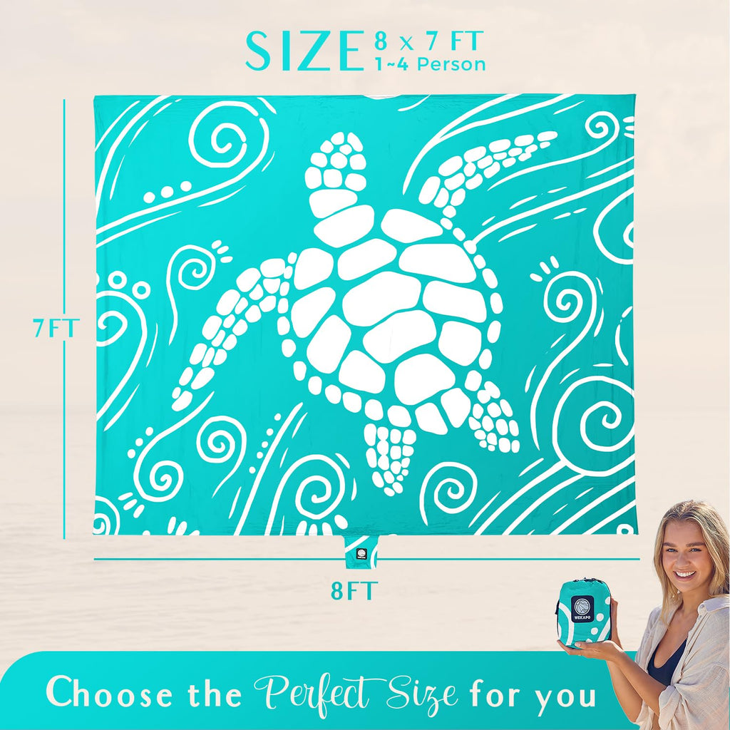 Beach Blanket Waterproof Sandproof Oversized Extra Large Sand Free