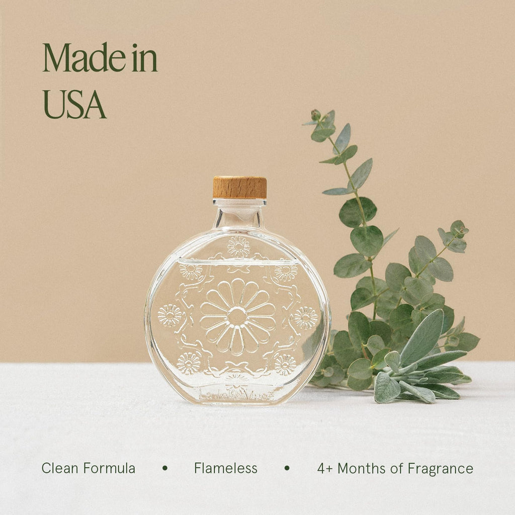 Eucalyptus Sage Reed Diffuser, Scented Room Diffuser