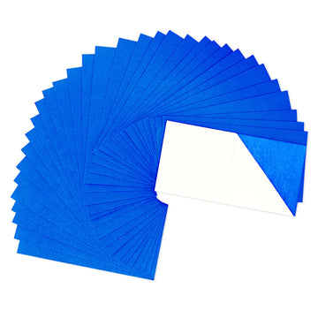 Self Adhesive Felt Sheets Adhesive Backed Felt Fabric Blue 4"x8"