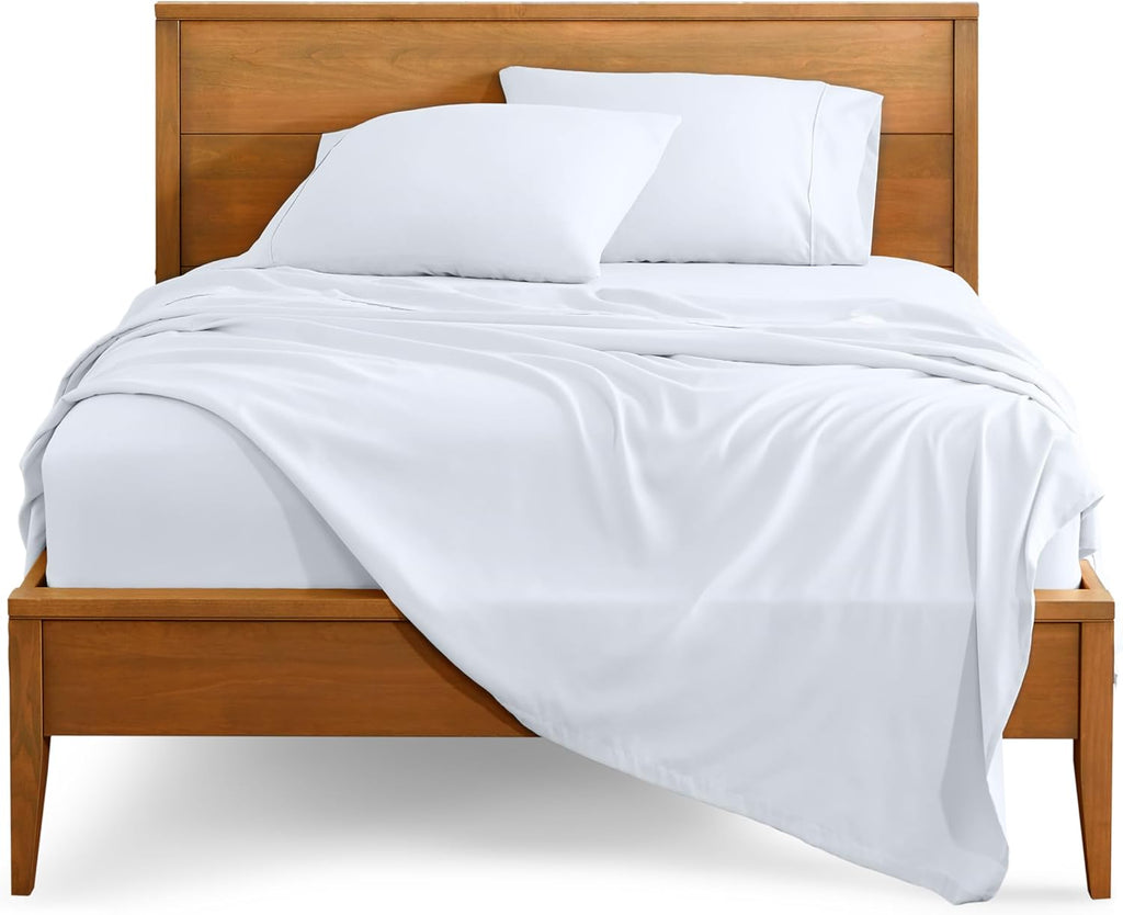 Queen Sheet Set - 1800 Ultra-Soft Microfiber Queen Bed Sheets - Double Brushed - Deep Pockets - Easy Fit - 4 Piece