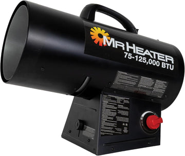 125,000 BTU Quiet Burner Technology Forced Air Propane Heater