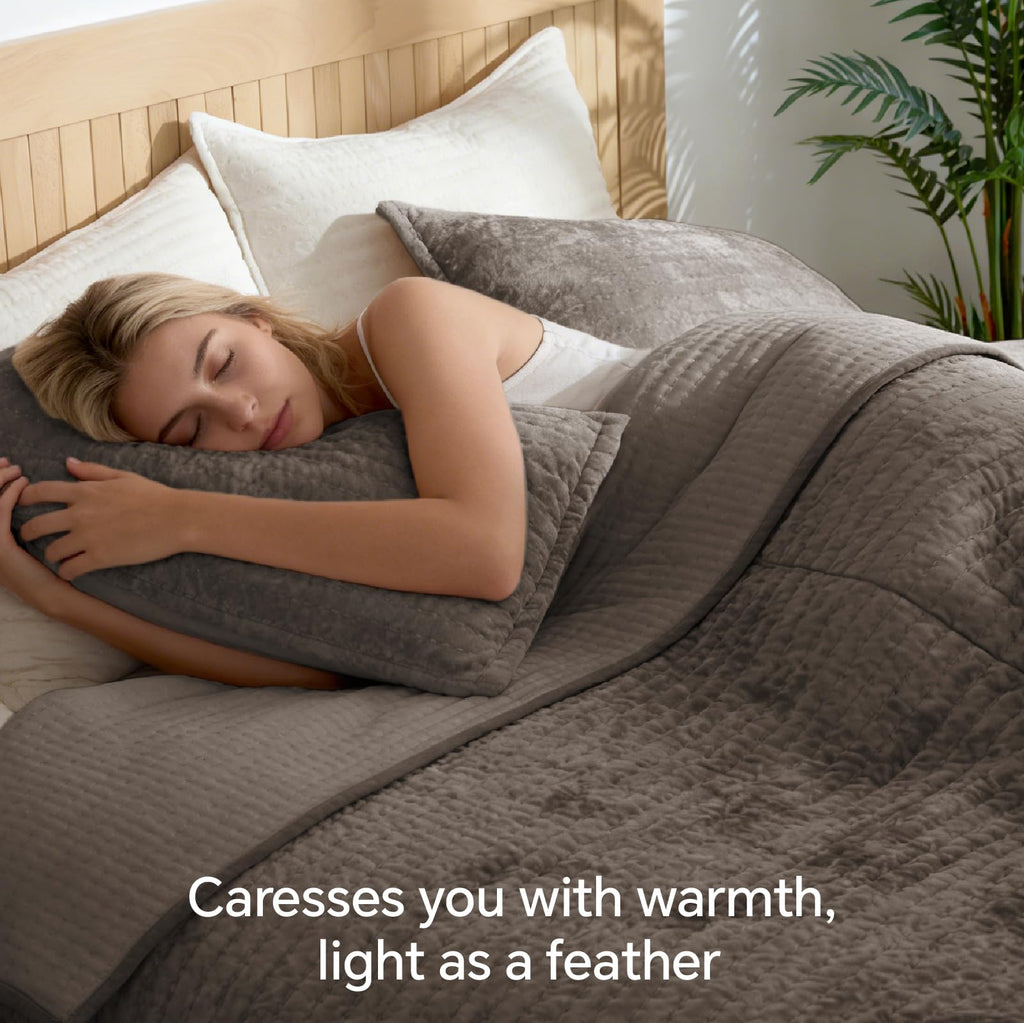 Velvet Quilt Set, Luxury Velvet Comforter Bedding